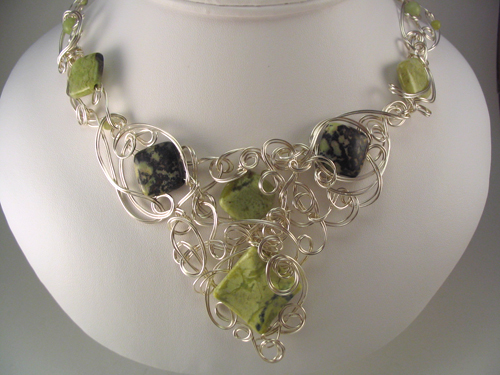 Yellow Turquoise Necklace